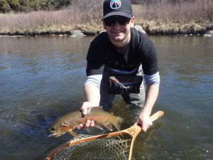 Parachute Adams at the proper speed brought this fish up.
